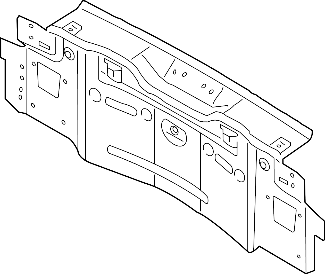 Rear Body Panel 11A-813-301 - View 2