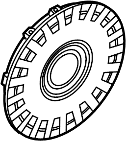 Wheel Cover 1J0601147RGJW