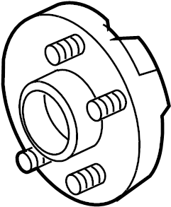 Hub & Bearing 7B0-501-611-P