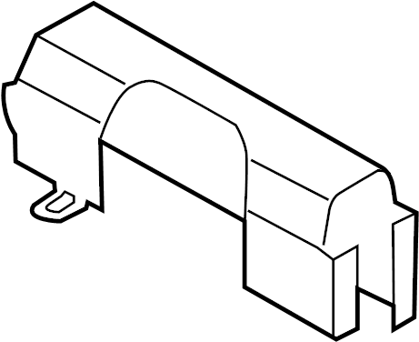 Engine Control Module (ECM) Bracket 7P0-907-443 - View 2