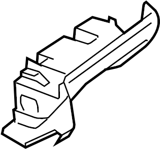 Knee Bolster 1K1-857-114-S-3U6 - View 4