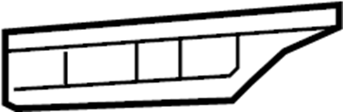 Side Retainer 1K0-807-183 - View 5