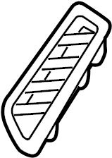 Defogger Grille 5G1-819-705-B-81U - View 2