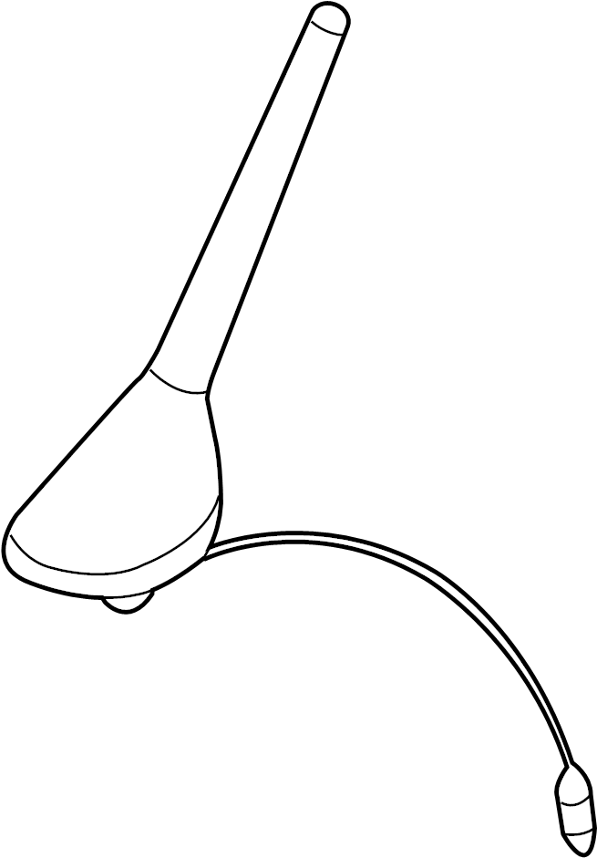 Antenna Mast 1K0-035-501-A