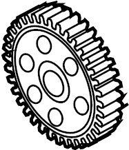 Camshaft Gear 06A-109-105-D - View 4