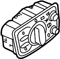 Headlight Switch 1HM-941-531-R-01C - View 2