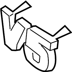 Nameplate 1J6-853-679-D-PWV - View 2