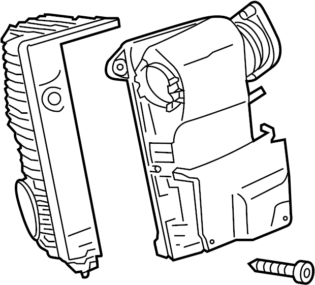 Air Cleaner Assembly 7P0-129-607-E