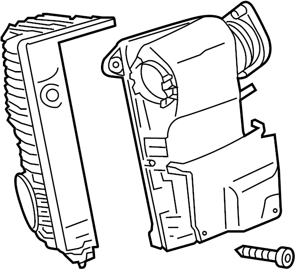 Air Cleaner Assembly 7P0-129-607-E - View 2
