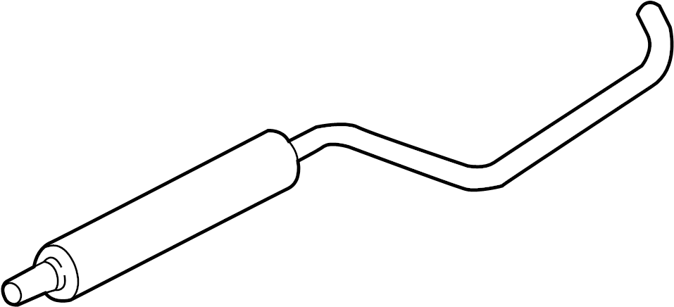 Exhaust Muffler 5Q0253209AM - View 2