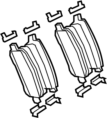 Brake Pads 7B0-698-451-G - View 2