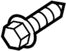 Inner Cover Retainer 6Q0-867-333 - View 25