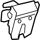 Lock 1C0-827-505-E-01C - View 2