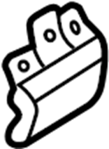 Retaining Bracket 5C0-906-393 - View 14