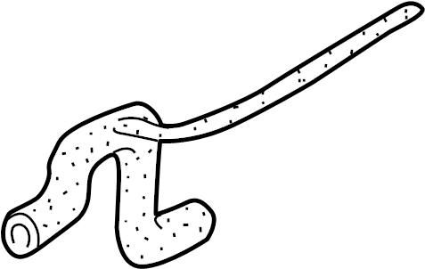 Upper Hose 8D0-121-101-AF - View 6