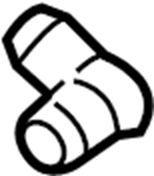 Connector Hose Elbow 3B0-955-665 - View 3