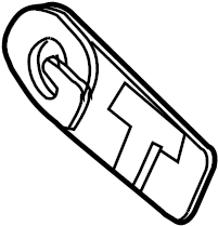 Nameplate 1K5-853-679-A-FXC