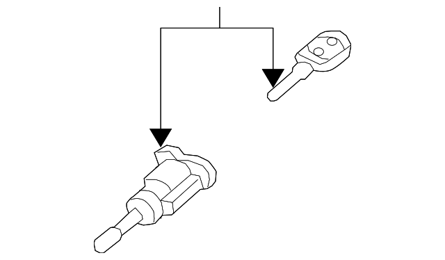 Lock Cylinder 107-837-167-PC - View 5