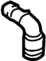 Pressure Cylinder Joint 1J0-955-665-E - View 2