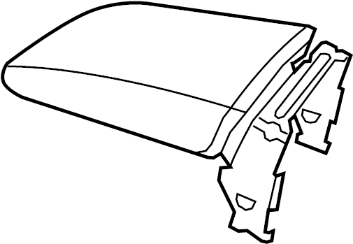 Armrest 5C6-864-207-B-WYE