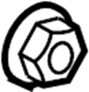 Mount Nut 171-201-969 - View 6