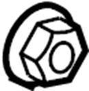 Mount Nut 171-201-969 - View 8