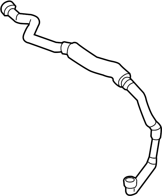 Secondary Air Injection Pump Hose 5C0-131-128