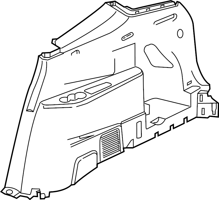 Wheelhouse Trim 3CN-867-034-B-ZA2 - View 3