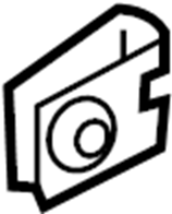 Adjust Handle Retainer Clip 1K0-881-449 - View 13