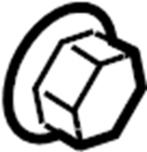 Wheel Bolt Cap 1K0-601-173-A-9B9 - View 27