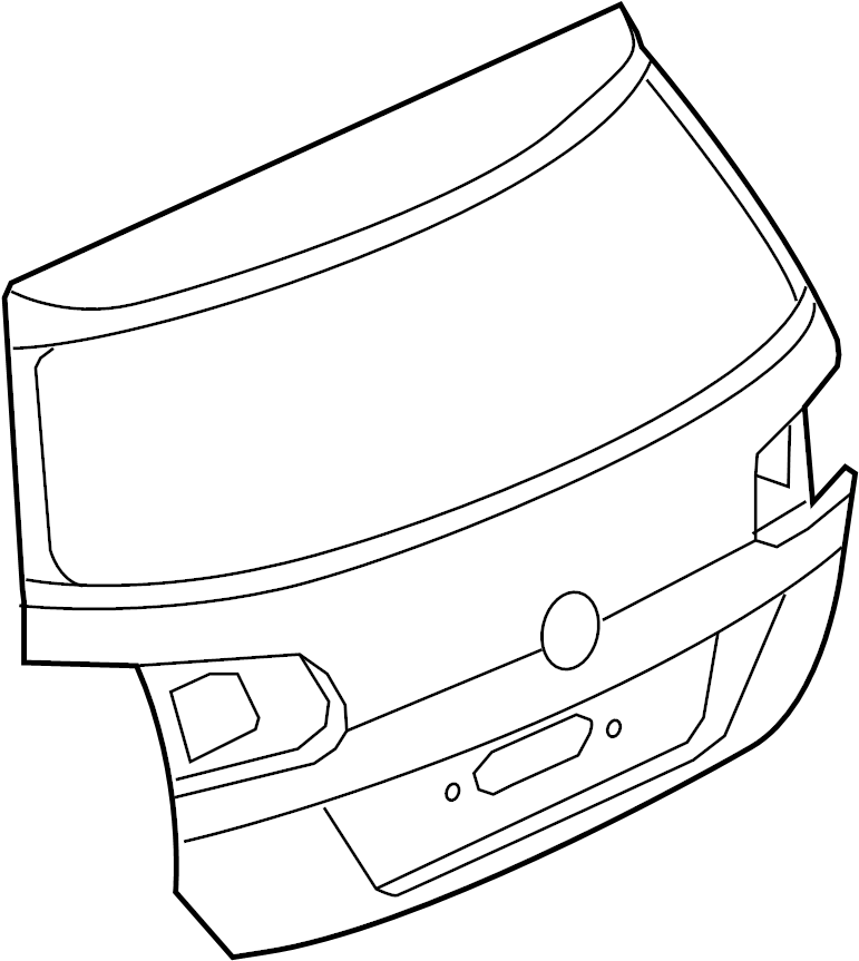 Lift Gate 5G9-827-025-E - View 2