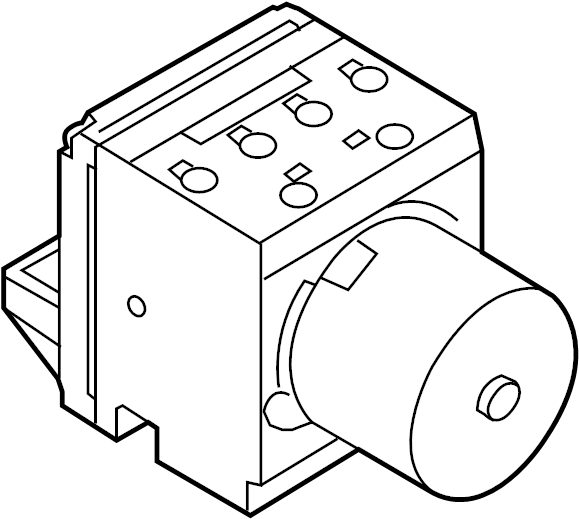 ABS Control Unit 3C0-614-109-AF-BEF - View 2