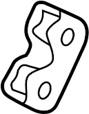 Pillar Reinforced Nut Plate 6R0-810-681 - View 5