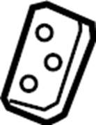 Pillar Reinforced Nut Plate 6R0-810-681 - View 28