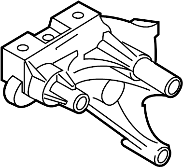 Engine Mount Bracket 06K-199-207-A - View 5