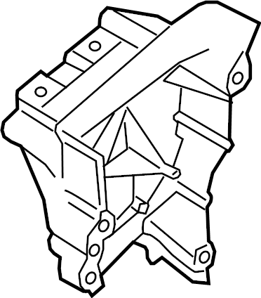 Engine Mount Bracket 06K-199-207-A - View 6