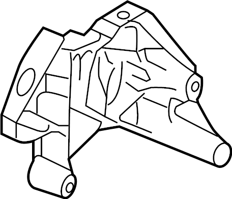 Engine Mount Bracket 06K-199-207-A - View 10