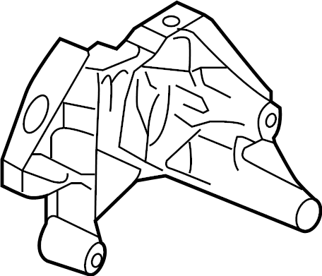 Engine Mount Bracket 06K-199-207-A - View 9