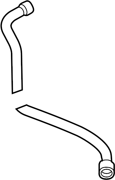 Lower Hose 1C0-122-051-G - View 2