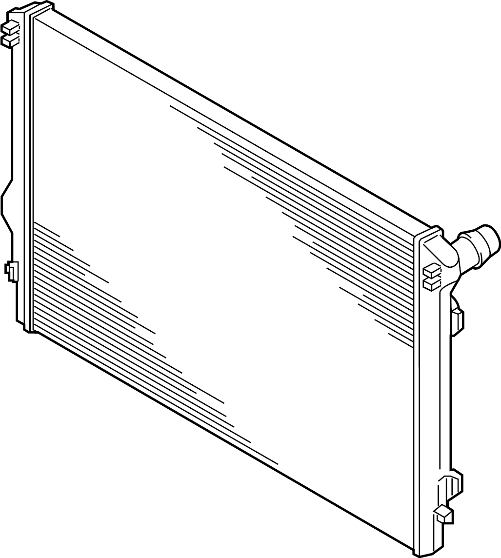 Radiator Upper Seal 5Q0-121-345-C - View 2
