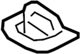 Tie Down Hook 1K0-864-203-C-2ZZ - View 15