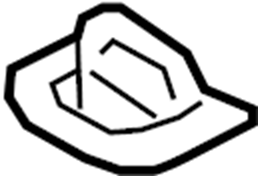 Tie Down Hook 1K0-864-203-C-2ZZ - View 18