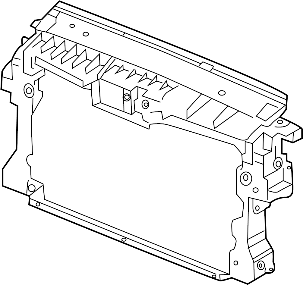 Radiator Support 5N0-805-588-F - View 5