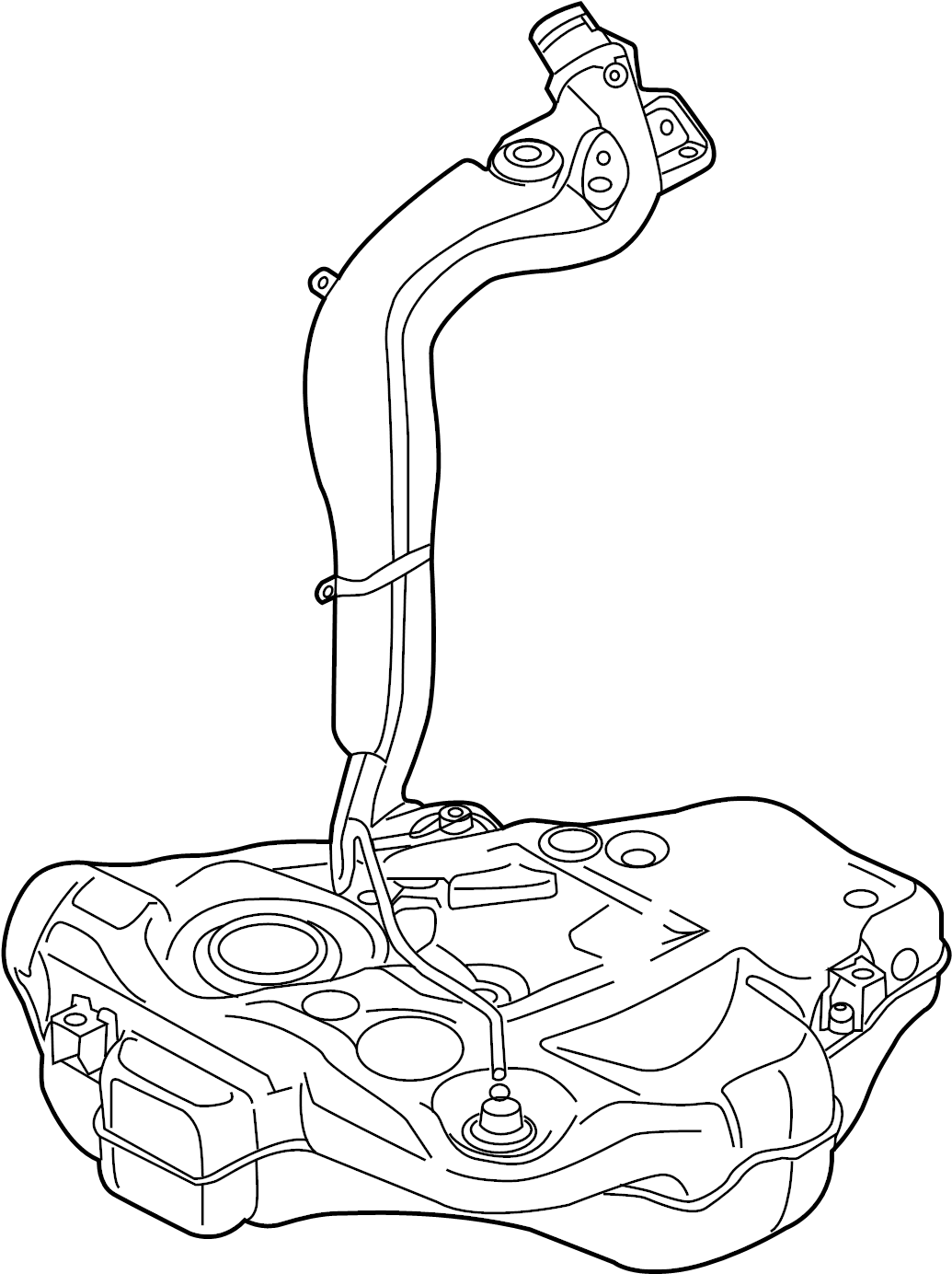 Fuel Tank 5C0-201-055-M - View 2