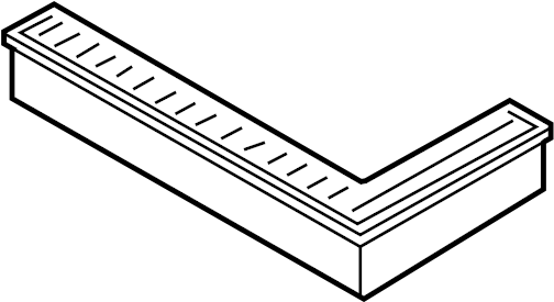 Air Filter 1J0-129-620-A - View 3