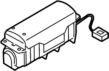 Passenger Air Bag 1K0-880-204-J - View 7