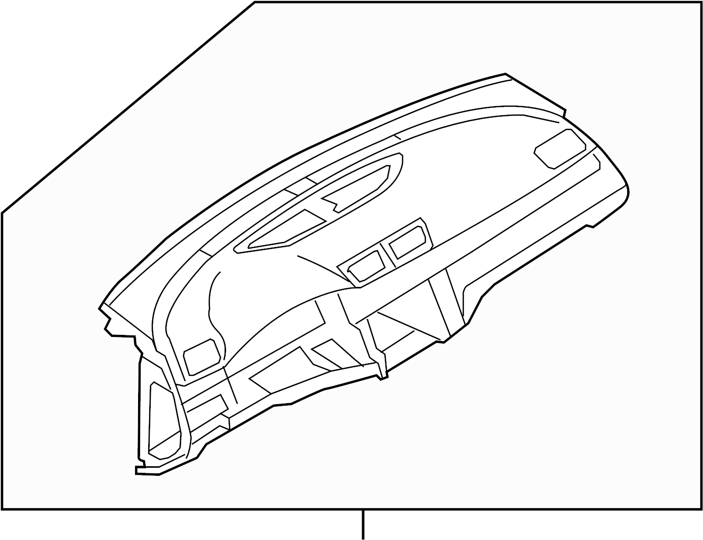 Instrument Panel 3AB857003JICQ - View 2