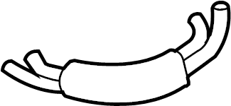 Water Hose Assembly 1C0-121-086-T - View 3