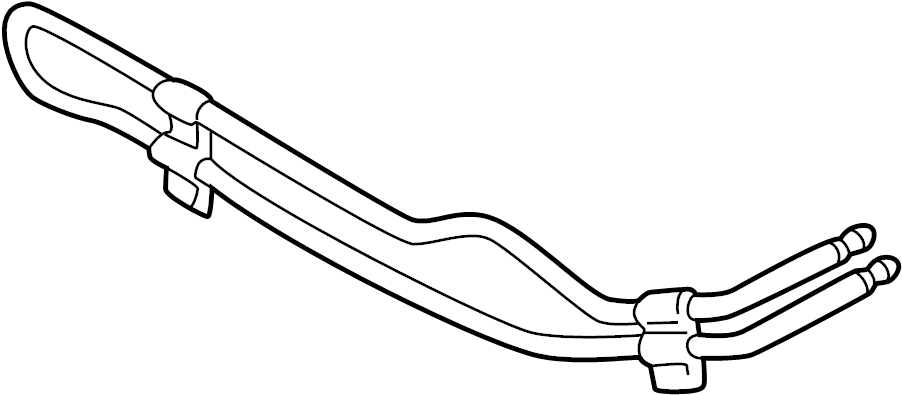 Power Steering Cooler Tube 8D0-422-885-P - View 2