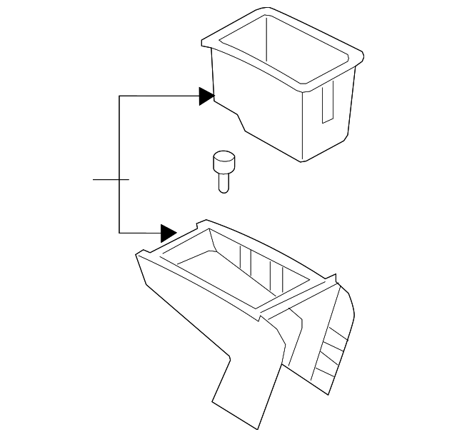 Center Console 3C0-863-315-1QB - View 3